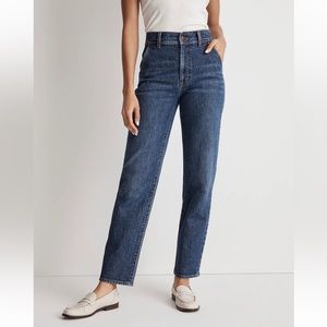 NWT Madewell The Perfect Vintage Straight Jean in Stanhill Wash